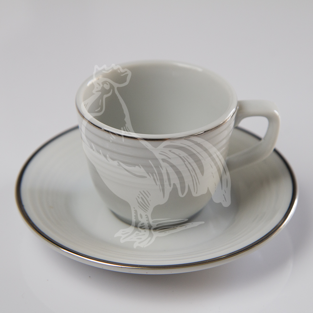 TAZA-POCILLO G/PLATA